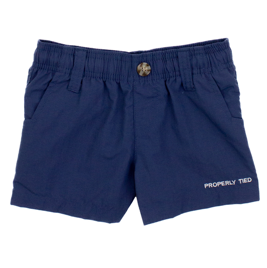 Properly Tied River Blue Mallard Shorts