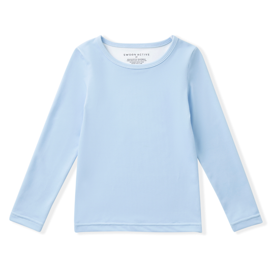 Swoon Active Blue Long Sleeve Top
