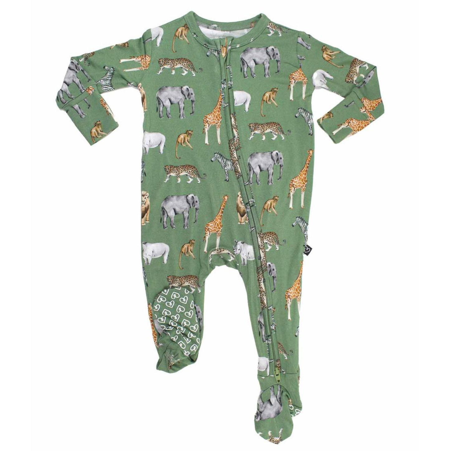 Lev Baby George Zipper Footie