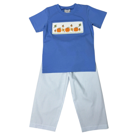 Three Sisters It's Fall Smocked Pants Set