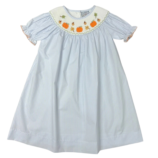Three Sisters It's Fall Smocked Dress