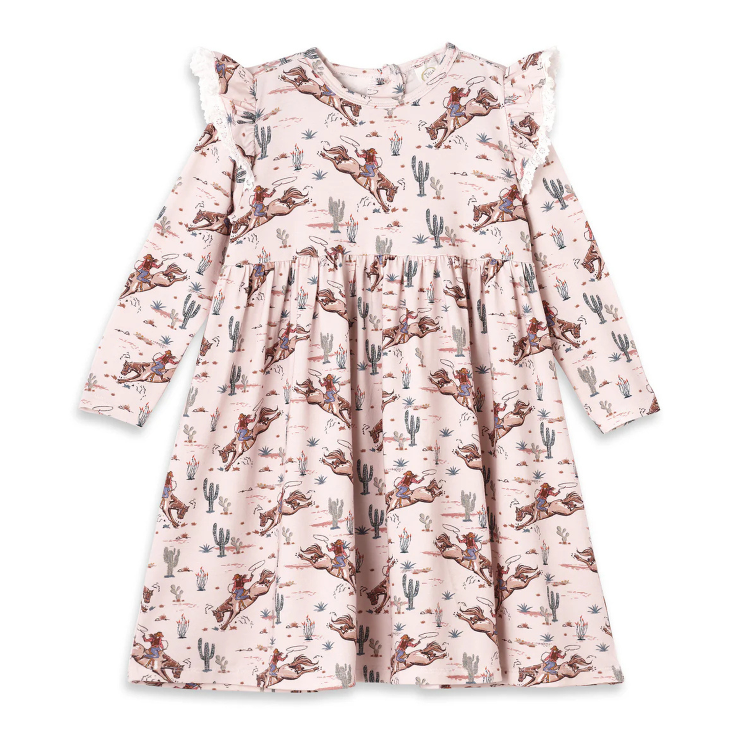 Prairie Princess Lace Edge Dress