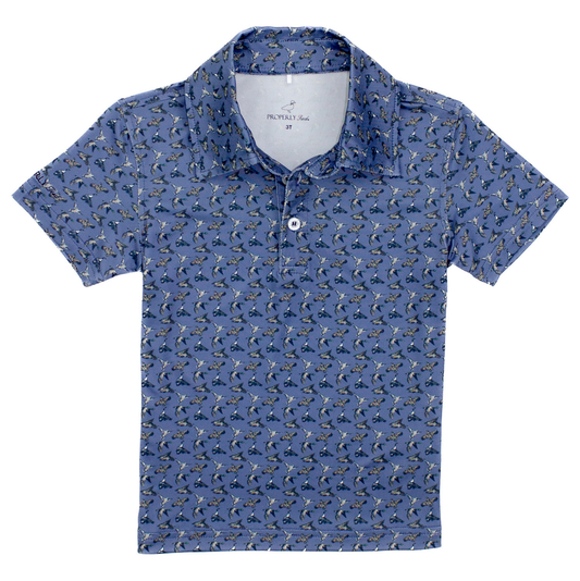 Properly Tied Flock Inlet Polo