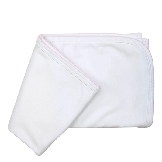 Paty Pima Blanket - Pink Picot