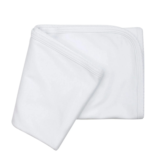 Paty Pima Blanket - White Picot