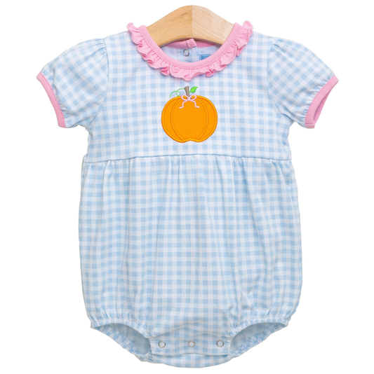 Trotter St. Pumpkin Ruffle Bubble