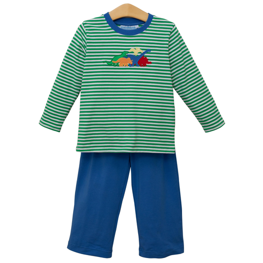 Trotter St. Dinosaur Pants Set