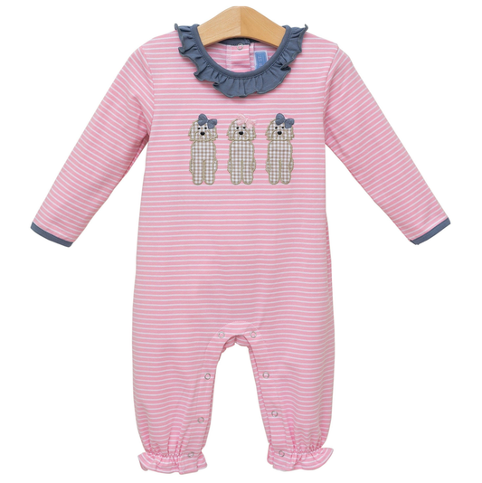 Trotter St. Dog Ruffle Romper