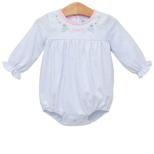 Trotter St. Floral Embroidery Bubble