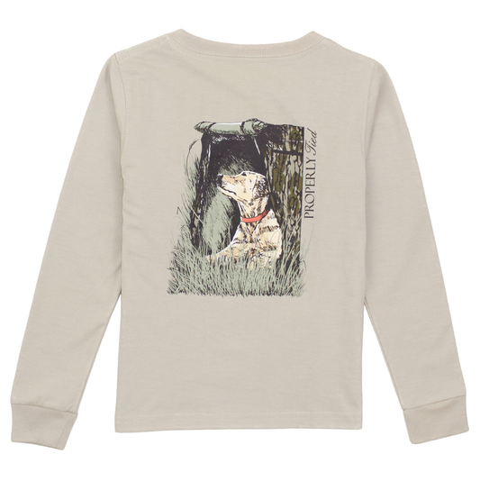 Properly Tied Linen Mossy Oak Lab LS Shirt