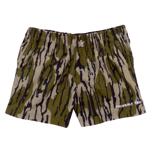 Properly Tied Mossy Oak Original Bottomland Mallard Shorts