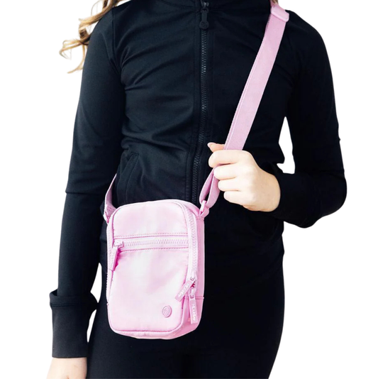 Mila & Rose Bubblegum Pink Crossbody Bag