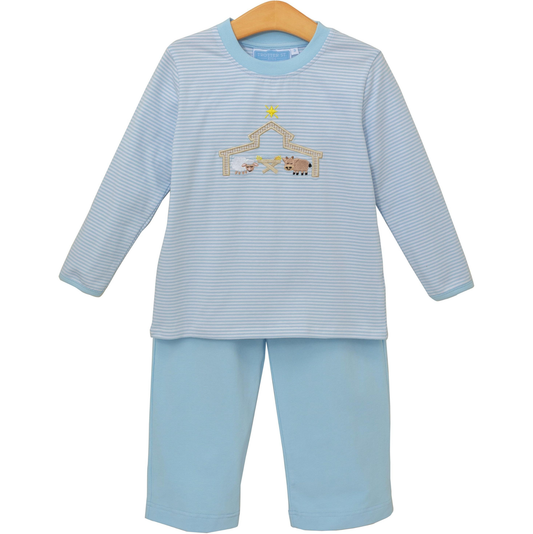 Trotter St. Nativity Pants Set