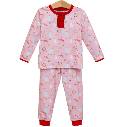 Trotter St. Milk & Cookies Ruffle Lounge Set