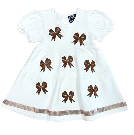 Emma Jean Football Layered Dress