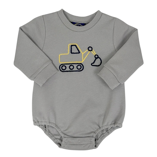 Emma Jean Excavator Embroidery Bubble
