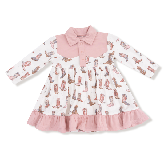 Angel Dear Future Cowgirl Bodysuit Dress