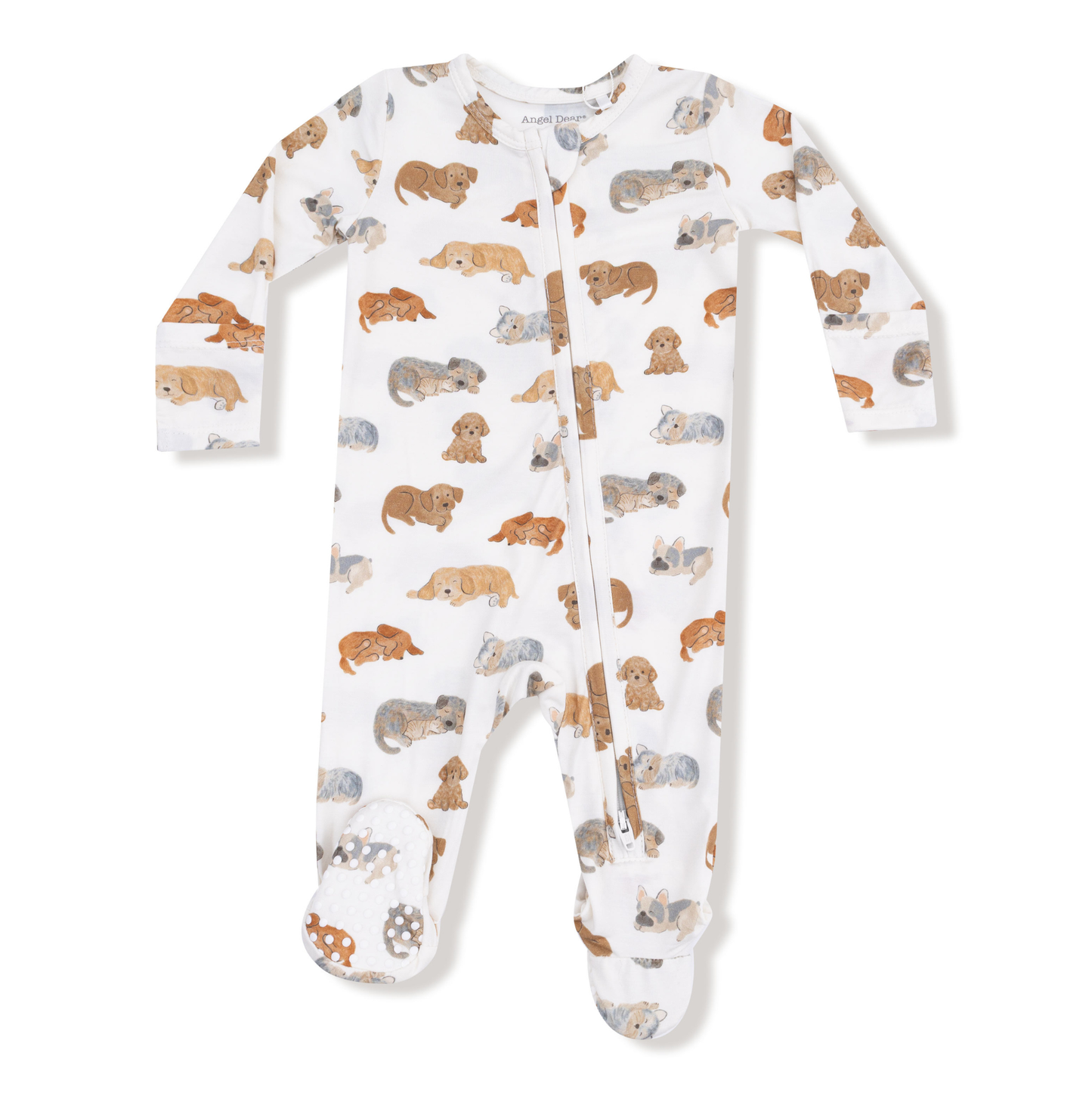 Angel Dear Napping Puppies 2 Way Zipper Footie