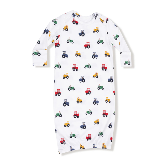 Angel Dear Mini Tractors Lap Shoulder Gown