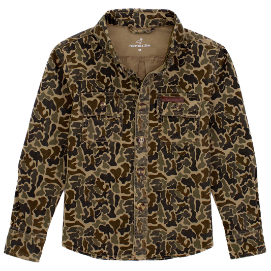 Properly Tied Vintage Camo Harvest Workshirt