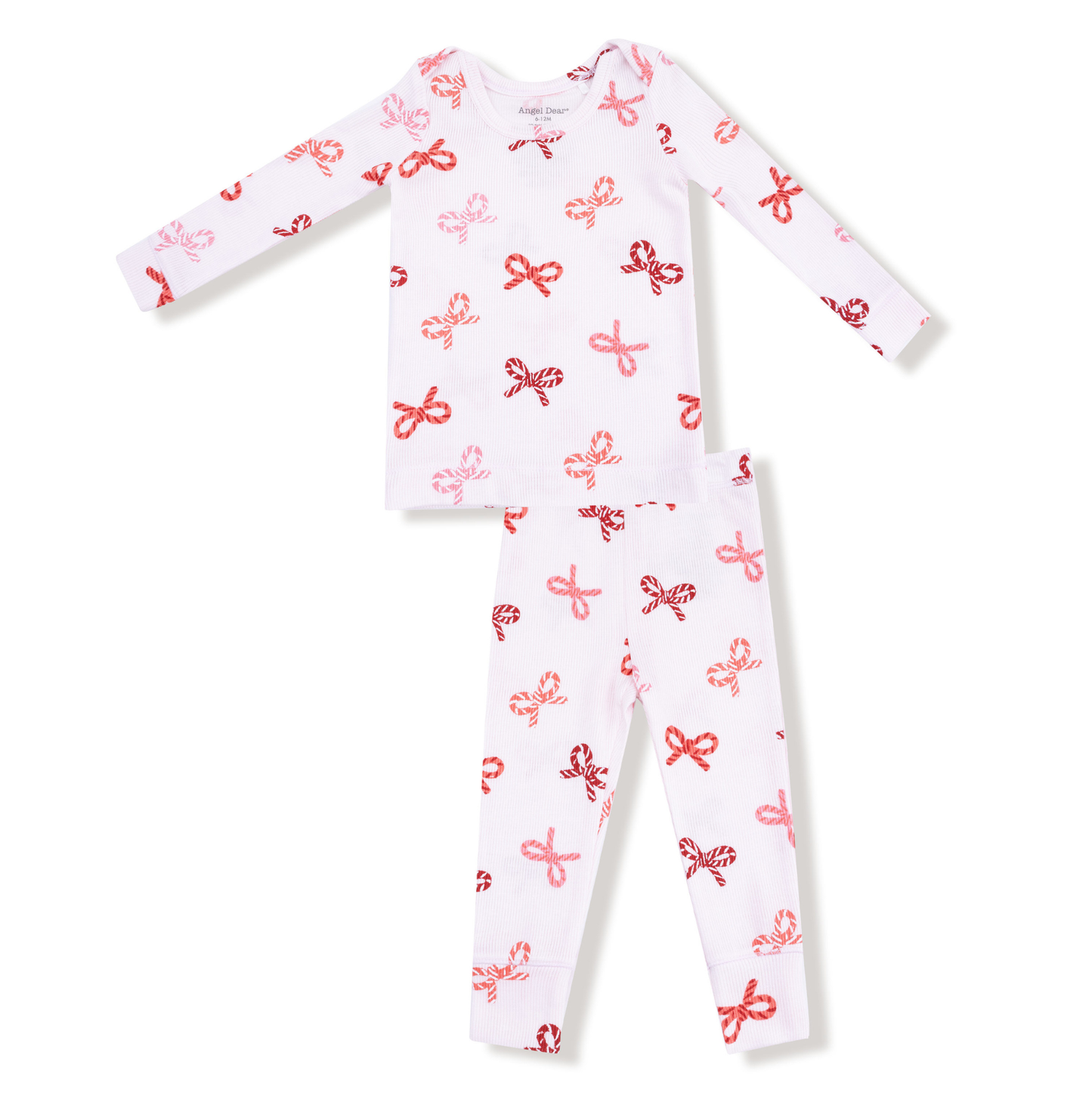 Angel Dear Candy Cane Bows Lounge Set