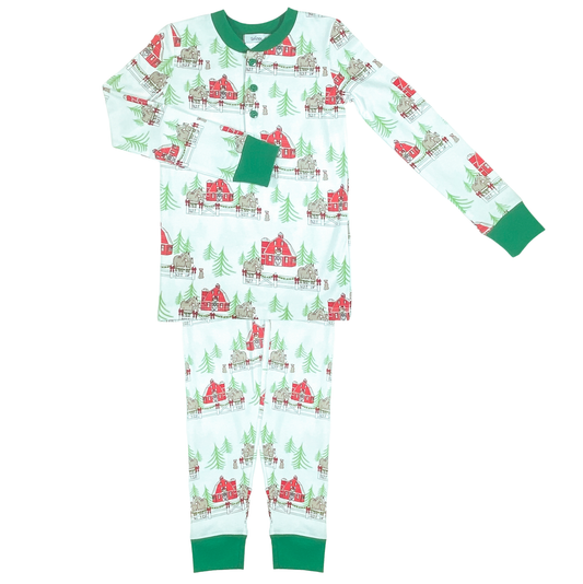 Ishtex Christmas Farm PJ Set