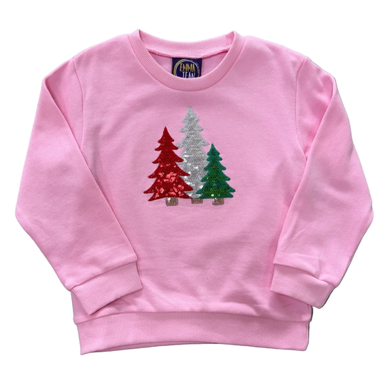 Emma Jean Sparkly Christmas Tree Sweatshirt