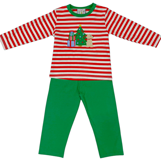 Three Sisters Christmas Morning Pants Set