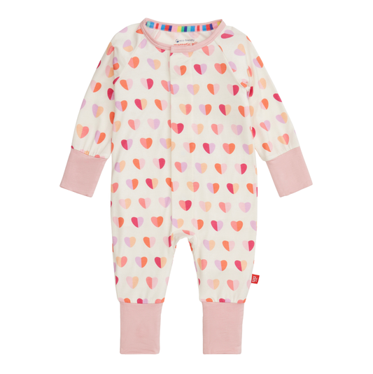 Magnetic Me Pink XOXO Convertible Coverall