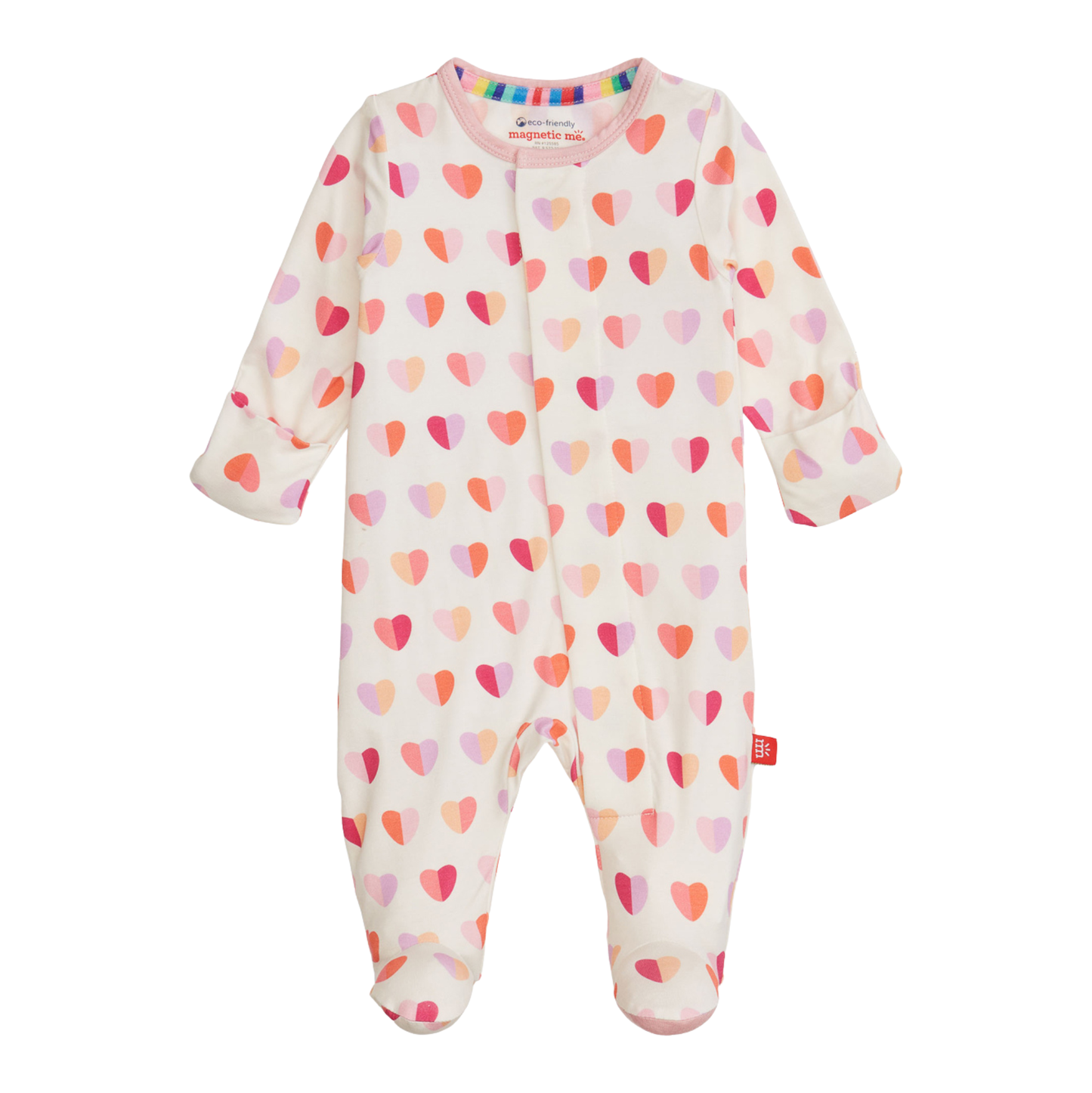 Magnetic Me Pink XOXO Footie