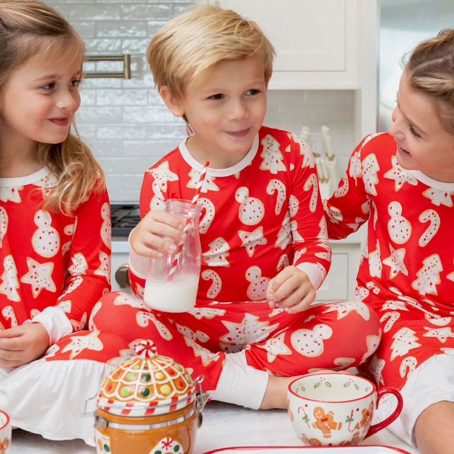 Sweet Bay Christmas Cookie PJ Set