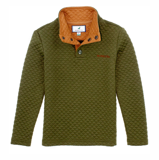 Properly Tied Olive Club Pullover