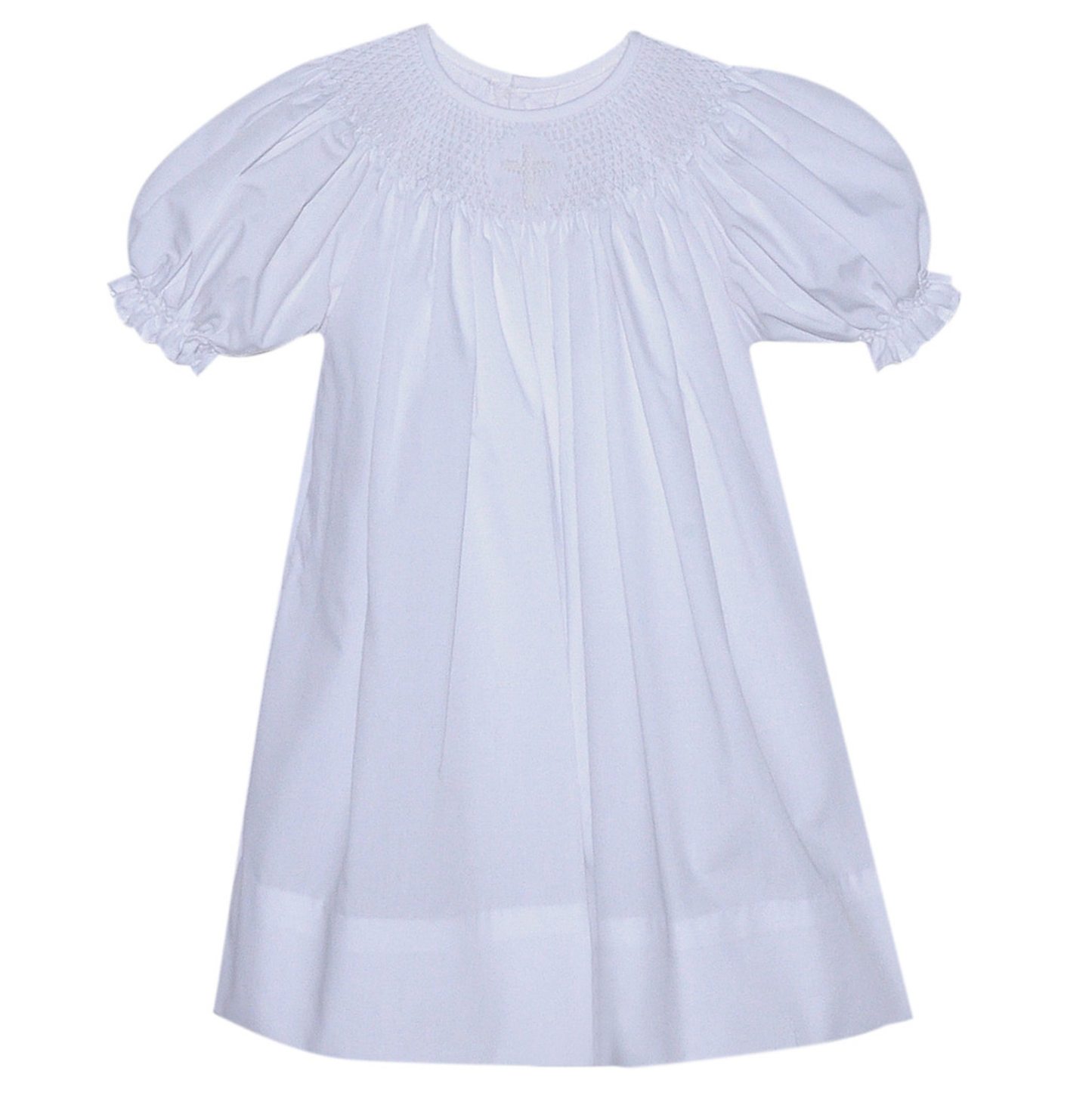 Baby Sen White Cross Georgia Dress