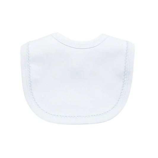SPB Bib White/White Picot Trim