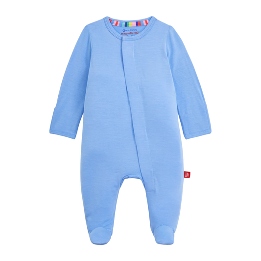 Magnetic Me Cloud Blue Modal Footie