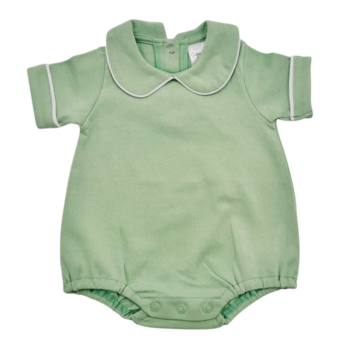 SPB Lt Green Piping Collar Bubble