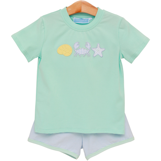 Trotter St. Under the Sea Short Set