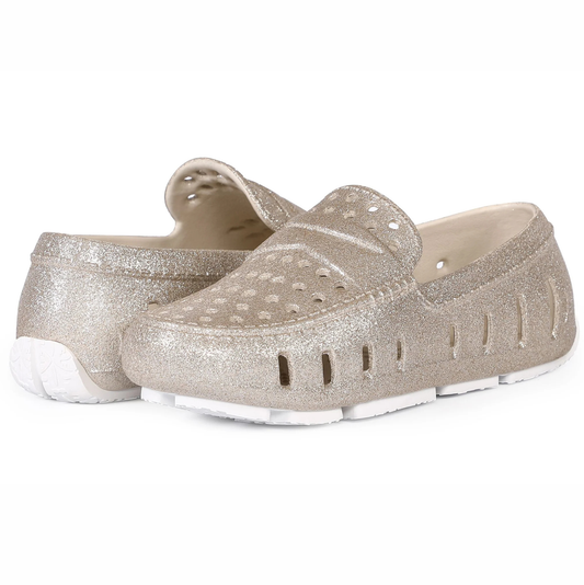 Floafers Prodigy Driver Gold Sparkle/Bright White