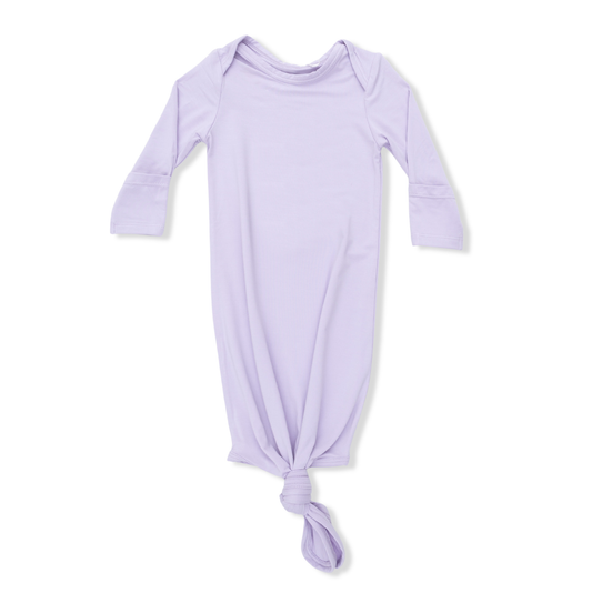 Angel Dear Solid Orchid Petal Knotted Gown