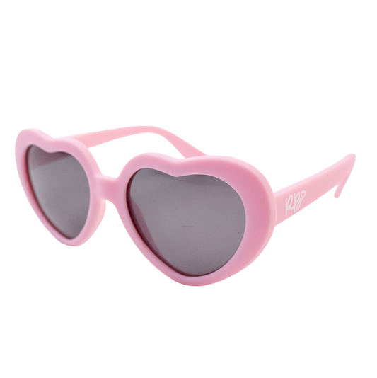 Ruffle Butts Pink Heart Sunglasses