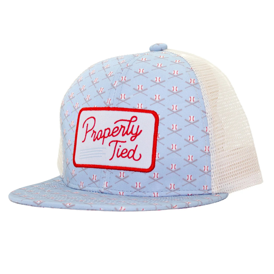 Properly Tied Sportsman Trucker Hat Baseball Shield