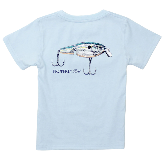 Properly Tied Periwinkle Swimbait Shirt