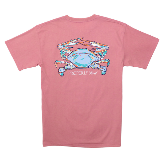 Properly Tied Salmon Baby Claws Shirt