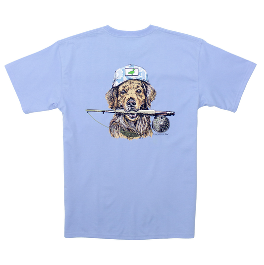 Properly Tied Light Blue Fishing Buddy Shirt