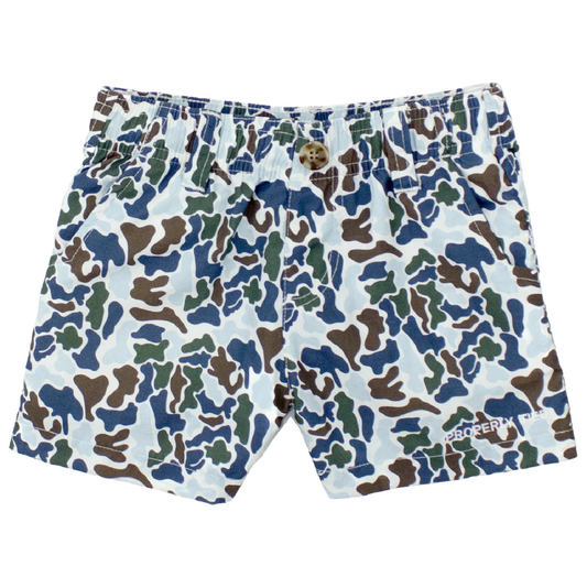 Properly Tied Terra Camo Mallard Shorts