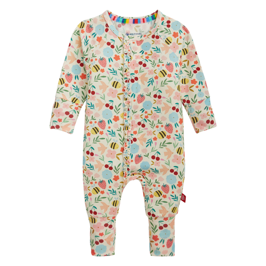 Magnetic Me Honey Blossom Ruffle Convertible Coverall