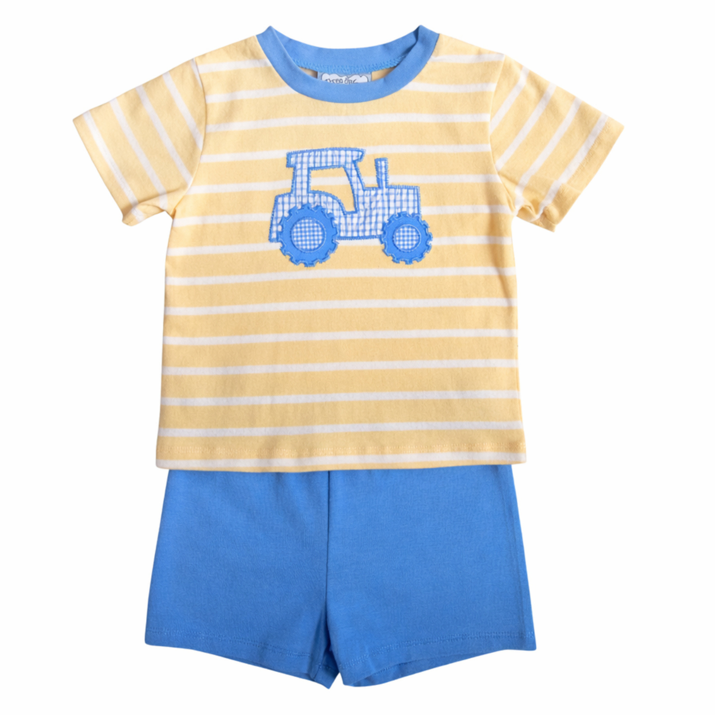 Three Sisters Tractor Short Set