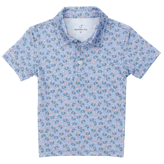 Properly Tied Inlet Polo Crab Shore