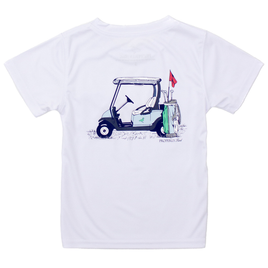 Properly Tied Performance Tee Country Club White