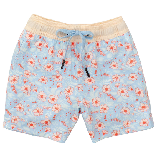 Properly Tied Riviera Swim Trunks Island Bloom